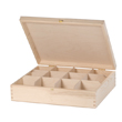 Boîte à thé 12 cases