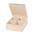 Tea box - 4 compartments