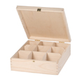 Tea box - 9 compartments