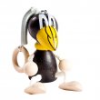 Puppet to suspend coloured "Crow"