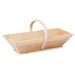 Basket vintager bread and wine bottle