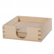 Box with 6 coaster