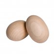 Egg in wood