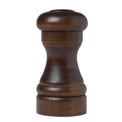 Salt shaker "Mini" - tinted beech wood - 12 cm