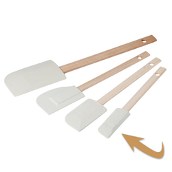 Jar rubber spatula Nr 1 - for bottle
