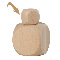 Die 3 x 3 cm
