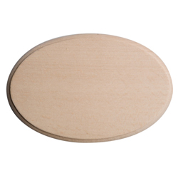 Nameplate oval