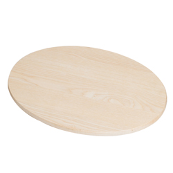 Ovalboard in ashwood - 38 x 26 x 1,5 cm