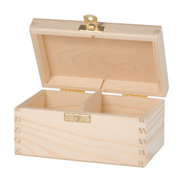 Boîte à thé 2 cases