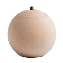 Pied de lampe boule - diam. 12 cm