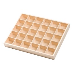Boîte 30 cases - sans couvercle