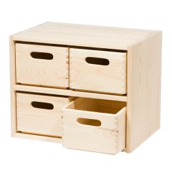 Niche de rangement - avec séparation - 44 x 30,5 x Ht 35,5 cm