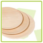 Plates in wood (beechwood or maplewood)